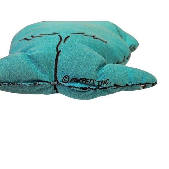 Vintage Cookie Monster Flat Plush 18" Sesame Street Muppets Inc. Stuffed Animal - Picture 6 of 7